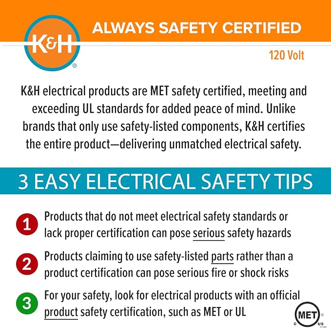 K&H Pet Products Thermal-Bowl Heated Water Bowl for Cats & Dogs Outside, Safety Listed Outdoor Heated Dog Dish for Pets, Automatic No Freeze, Anti Chew Cord - 102 Ounces Stainless 25W | Outdoor Water Stays Unfrozen In Winter. Outdoor Heated Dog Dish fo...