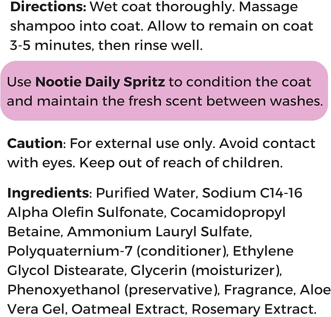 Nootie Japanese Cherry Blossom Shampoo Gallon