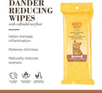 Burt's Bees for Pets For Cats Natural Dander Reducing Wipes | Kitten and Cat Wipes For Grooming, | 50 Count Cat Wipes for Dander Control - 6 Pack (300 Wipes Total)
