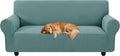 XINEAGE Stretch 3 Seater Slipcover, Non-Slip Pet Couch Cover,Light Blue | Washable Furniture Protector, Elastic Bottom, Dogs & Cats Friendly, Scratch-resistant, Fast Setup, High Elasticity