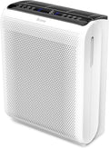 AROEVE Air Purifiers for Home with Air Quality Indication and Auto-MK07 | UV Secondary Purification, Air Quality Indication, Auto Mode, 0.3 Microns Filtration Efficiency, 1504 ft² Coverage Area
