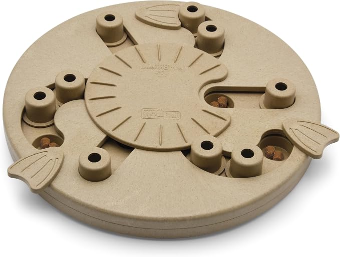 Outward Hound by Nina Ottosson Dog Worker Treat Puzzle Enrichment Toy, Level 3 Advanced, Tan