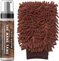 Pride and Groom THE MITT KIT: A Waterless Bath for Dogs - Foaming Dry Shampoo and a Pet Sensitive Glove for a Rinse Free Cleanse and to Eliminate Odor