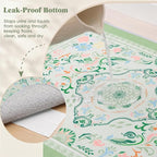 Bienbee Cat Litter Mat, 2 Pack 33" x 22" Machine Washable for Litter Boxes | Cat Litter Rug with Waterproof Backing, Non-Slip Grip and Soft On Kitty Paws to Catch Litter and Protect Floor