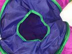 Cat Tunnel Tube for Indoor Cats Large, Upgrade with 6 PeekHole S-Shape 5 Way Collapsible Pet Play Maze Tube Toys Colorful for Cats Kitten Kitty Rabbit