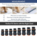 Spark Paws 365 Dog Shoes - All-Season Boots for Winter Snow & Hot Pavement | Water-resistant, anti-slip, stay-on straps - rain, ice & summer booties in one. Reflective; small, medium & large dogs