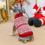 HOMIMP Dog Sweater Argyle - Warm Sweater Winter Clothes Puppy Soft Coat, Ugly Dog Sweater for Small Medium and Large Dogs, Pet Clothing Boy Girl