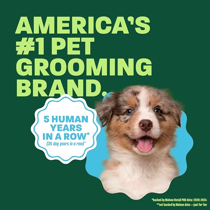 TropiClean Gentle Puppy Shampoo, Dog Shampoo for Allergies & Sensitive Skin, Made in USA, Gentle Coconut Scent, Safe for Cats & Kittens, 20oz | For Allergies & Sensitive Skin | Gentle Coconut Scent | Safe for Cats & Kittens | Made in USA