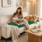 Smiry Couch Cover for Dogs, Non Slip Fuzzy Pet Sofa Covers Washable | Sofa Slipcovers for Sectional Couch, Soft Thick Furniture Protector for Cats Dogs, Against Fur, Dirt, Scratch (43"x63")