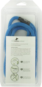 The Walkie No Pull Dog Leash - Gentle, Effective, Encourages Loose Leash Walking - Made in USA - Blue - Size Large for Dogs 25 lbs – 150 lbs