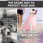 Spark Paws Sunblock Dog T-Shirt, SPF30 Protection, Lightweight Breathable Quick Dry for Dogs with Sensitive Skin - Purple & Pink (Set of 2) - M