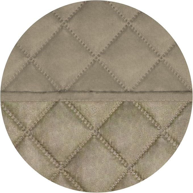 PureFit Reversible Quilted Couch Covers for Dogs Loveseat Sofa Cover 54" | Beige/Beige, Water Resistant Couch Protector, Washable Pet Couch Cover with Non Slip and Elastic Straps For Kids