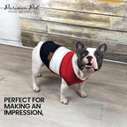 Parisian Pet World Champion Dog Tank Top - Breathable Cotton Pet Apparel - Red Puppy Clothes - Lightweight Doggie T Shirts for Dogs - Comfortable Sporty Dog Clothes - Summer Shirts for Medium Dogs