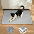 Conlun Cat Scratcher Mat,Natural Sisal Cat Scratch Pad,Horizontal Floor Cat Scratching Pads Rug for Indoor Cats Grinding Claws Nails,Cat Furniture Protector for Couch & Carpets & Sofas | High-density Sisal Cat Scratching Pad Rug, No Fraying, Mess-free,...