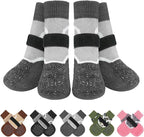 BEAUTYZOO Dog Socks to Prevent Licking Paws for Hardwood Floors Anti Slip, Dog Shoes Booties for Hot/Cold Pavement,Grippy Boots & Paw Protectors Traction Control for Small Medium Large Senior Dogs