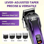 Dog Grooming Kit, Low Noise Cordless Pet Clippers for Dogs & Cats | Quiet Cordless Grooming • Thick Coat Trimming • USB-C Charging • Storage Case • Dogs & Cats
