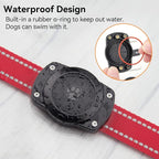 IPX8 Waterproof Dog Collar Holder for Airtag [Metal Back Plate] Ultra-Durable Dog & Cat Collars Mount for AirTag, Suitable for All Widths of Collars (1 Pack)