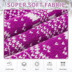 HOMIMP Dog Sweater Argyle - Warm Winter Clothes Puppy Soft Coat, Ugly Dog Sweater for Small Medium and Large Dogs, Pet Clothing Boy Girl, Purple XXS