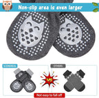 SCENEREAL Anti Slip Dog Sock to Prevent Licking Paws for Hardwood Floors, Boots & Paw Protector Shoes for Hot/Cold Pavement with Grippers, Double Sides Grips for Small Medium Large Senior Dogs