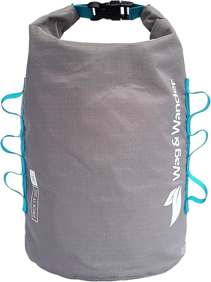 Smell Proof Waste Bag - Reusable Wag bag, Dog Poop Bag Holder for Hiking with Dogs & Camping. Odor Proof Diaper Wet Bag