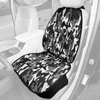 4Knines Heavy Duty Front Bucket Seat Cover for Dogs, Waterproof, Camo | Heavy-duty 600D polyester + K9-Shield waterproof protection. Fits captain & bucket seats. Nonslip. Easy install & clean.