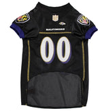 Pets First NFL Baltimore Ravens Dog Jersey, Size Medium, Football Shirt Costume for Pet, Dog Sports T-Shirt, NFL Team Clothing for Cats, Licensed Pet Apparel Available in 7 Sizes and 32 Teams