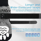 EXPAWLORER 6PCS Anti-Slip Dog Socks to Prevent Licking Paws,Dog Shoes for Hot Pavement,Best Paw Protector Traction Control on Hardwood Floor,Dog Booties for Puppy Small Medium Large Senior Dogs