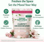 Good Natured Brand | Carpet Freshener & Deodorizer Powder | 31 oz Pet Odor Eliminator for Strong Odor & Pet Urine | Fresh Natural Magnolia Scent | Safe for Homes with Pets