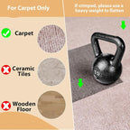 Carpet Protector for Pets Cat Carpet Protector for Doorway, Anti Scratch Under Door Cat Scratch Protector Mat, Easy to Cut Plastic Stopper (Grey, 3.6FT-2pack)