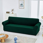 Joccun Stretch Loveseat Couch Cover Slipcover, Hunter | 1-Piece Sofa Cover (55"-78"), 2 Cushion Spandex Jacquard Washable Furniture Cover for Living Room,Kids,Pets