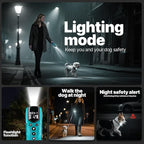 Tiniest Small Dog Shock Collar, Lightest Dog Training Collar with 2000ft Remote, Tailored for Small Dogs 5-15lbs & Medium Large Dogs, Beep, Vibrate, Shock, Lighting, Waterproof, Rechargeable，Cyan