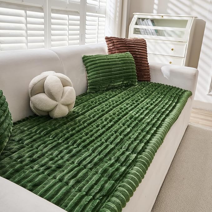 ZQFFB Couch Cover for Dogs Washable Non-Slip Pet Friendly Sofa Protector | Multiple Sizes Dog Blanket Fit Sectional Sofas & Loveseats, Prevents Pet Hair, Scratches & Stains