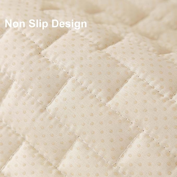 Washable Velvet Dog Couch Cover, Plush Pet Sofa Furniture Protector for 2-3 Cushion Couch, Non-Slip Washable Cover for Dogs(1PC/27.6"x59.1",Khaki)