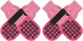 SCENEREAL Dog Socks to Prevent Licking Paws for Hot/Cold Pavement Anti Slip, Dog Shoes for Hardwood Floors, Dog Boots & Paw Protectors with Grippers for Small Medium Large Senior Dogs
