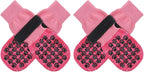 SCENEREAL Dog Socks to Prevent Licking Paws for Hot/Cold Pavement Anti Slip, Dog Shoes for Hardwood Floors, Dog Boots & Paw Protectors with Grippers for Small Medium Large Senior Dogs