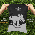 Active Pets Extra Thick Lavender-Scented Dog Waste Bags - Leak-Proof & Easy-Tear for Eco-Friendly Poop Disposal