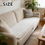 Dog Car Seat Cover, Pet Couch Covers for Car and Sofa,Non-Slip Backseat Pet Bed Mat, Machine Washable, Soft Plush Travel Seat Protector with Storage Bag (White,23.6''×70'')