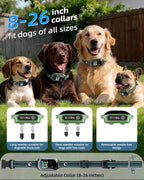 3300ft Dog Shock Collar with Remote Control, IPX7 - Green | 4 Training Modes, Security Lock, Extremely Long Battery Life, Waterproof, Rechargeable E-Collar for Small Medium Large Dogs