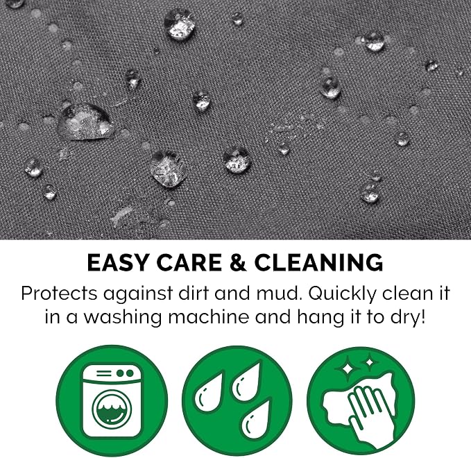 Furhaven Waterproof & Non-Slip Sofa/Couch Cover Protector for Dogs, Cats, & Children - Quilted Paw Print Living Room Furniture Cover - Gray, Sofa