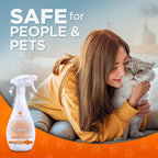 POOPH Kitty Odor Eliminator Spray for Cats, 32 oz - Pack of 2 | Helps eliminate cat odors on furniture, bedding, litter areas, and more. Fragrance-free 32 oz - Pack of 2 spray