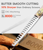 Thinning Shears for Dogs and Cats Pet Grooming Scissors Chunkers Shears 440C Stainless Steel Professional Dog Trimming Scissors 7''