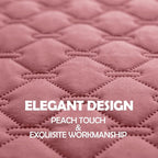 gogobunny 3X Stronger Waterproof Pet Blanket, Scratch Proof Furniture Protector for Dogs Cats, Reversible Cover 30x30 Inch, Dark Pink/Light Pink