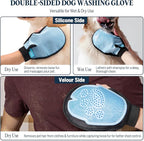 Clean and Floofy Dry Dog Shampoo with Glove – No Rinse Spray Foam, Anti-Itch, Odor Control, Moisturizing & Conditioning, Hydrating, Detangling, Sulfate-Free Waterless Pet Bath Wash for Dogs & Puppies