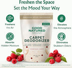 Good Natured Brand | Carpet Deodorizer & Freshener Powder | 31 oz Pet Odor Eliminator for Strong Odor & Pet Urine | Champagne Cheers Scent | Safe for Homes with Pets