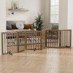 Dog Gate for Stairs,Foldable Dog Gate for Indoor Doorways House,Freestanding Pet Gates for Dogs,Doogie Puppy Fence Gate
