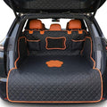 SUV Cargo Liner for Dogs,Waterproof Dog Trunk Cover with Side Flaps | Material: Waterproof PU Leather | Protection: 12.60" Side Flaps & 17.72" Bumper Flap | Fit: Most SUVs | Non-Slip Design