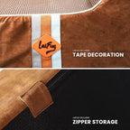 Laifug Orthopedic Dog Beds for Large Dogs,7" Memory Foam Dog Beds,Durable Water Proof Liner Removable and Washable, Nonskid Bottom, Brown 50"x36"x10"
