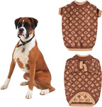 Everything Chic Luxury Dog Sweater – Soft Knit Designer Pet Outfit for Small Dogs & Puppies, XS–L, Stylish Warm Clothing for Yorkies, Chihuahuas, Dachshunds, Maltese, French Bulldog