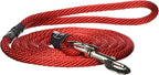 The Walkie No Pull Dog Leash - Gentle, Effective, Encourages Loose Leash Walking - Made in USA - Red - Size Large for Dogs 25 lbs – 150 lbs