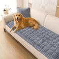 Smiry Couch Cover for Dogs, Non Slip Fuzzy Pet Sofa Covers Washable | Sofa Slipcovers for 2 Cushion Couch, Soft Thick Furniture Protector for Cats Dogs, Against Fur, Dirt, Scratch (27.6"x47")